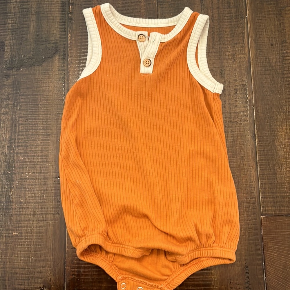 Cat and jack Teracotta sunsuit/romper